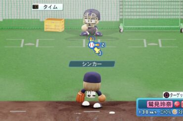 鷲見玲奈　投球練習