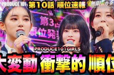 【日プ】第10話 大変動の順位速報！！！