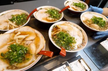 一瞬で１０００杯売りさばく怪物ラーメン町中華がハンパない：広島グルメ４選