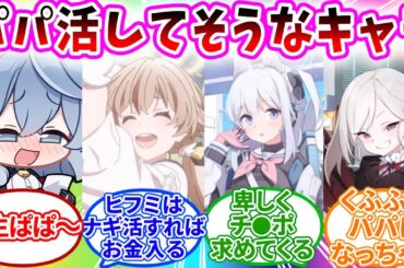 先生パパ活してそうなブルアカのキャラランキングへの先生の反応【ブルーアーカイブ ブルアカ 反応集 まとめ】
