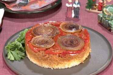 【3分クッキング公式】鶏肉とパプリカのマクルーバ