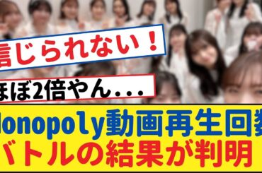 Monopoly再生回数バトルの結果発表！Wセンターの活躍にファン感動の嵐！【乃木坂46・岩本蓮加・乃木坂工事中・乃木坂配信中】