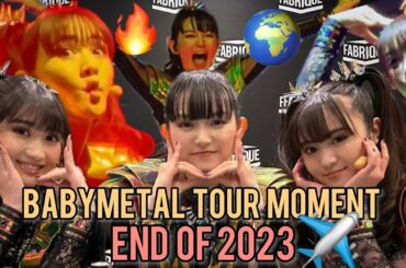 BABYMETAL - 💗2023 final tour moment on December🔥  🌍! (FANCAM)