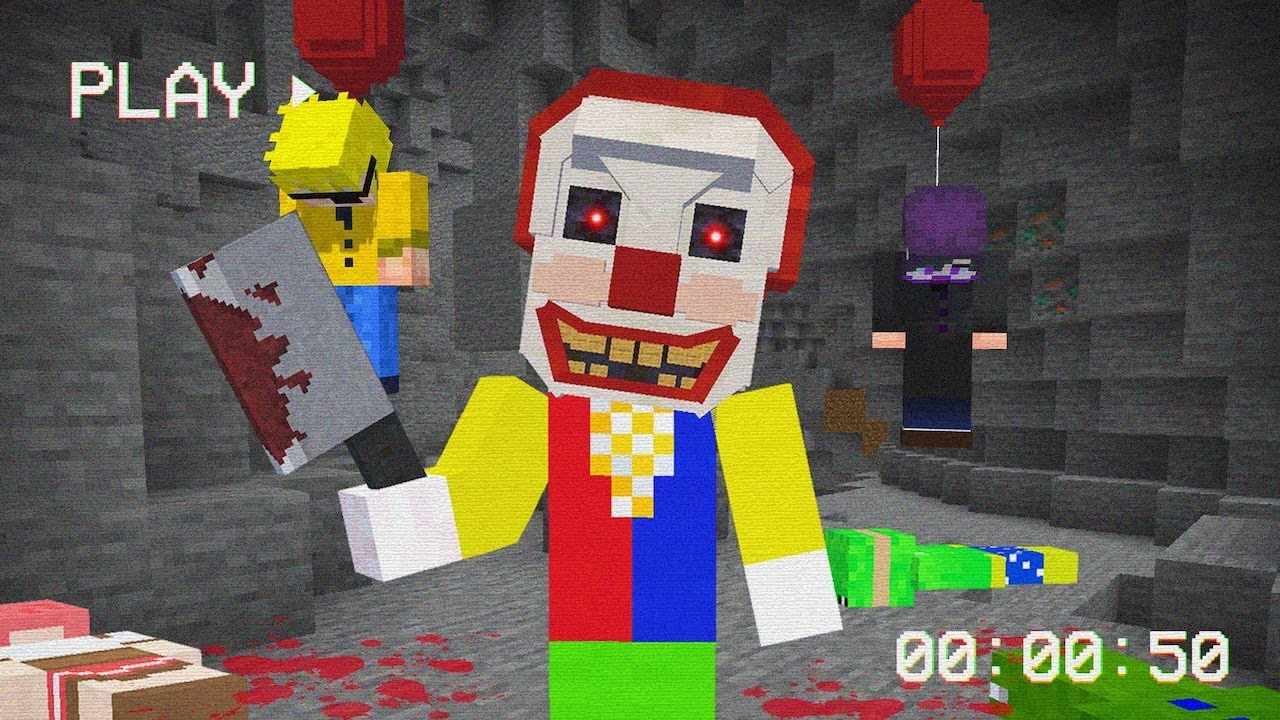 またまた殺人ピエロが現れました【マインクラフト】 またまた殺人ピエロが現れました【マインクラフト】