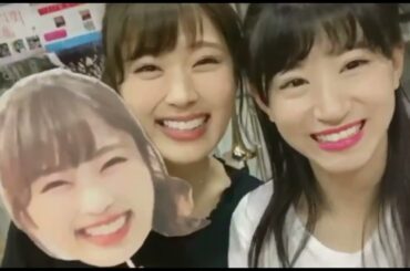 上西怜とおやすみなぎちゃん20170825