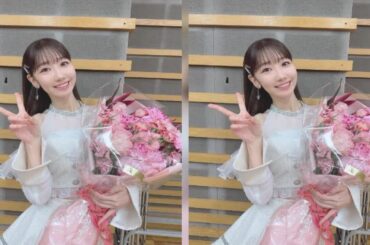 新着- 柏木由紀、「FNS歌謡祭」大好きな石川梨華の登場に歓喜！花束抱え天使の笑顔でピースサイン