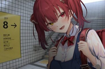 【8番出口】ふぇ～～駅から出られなくなったぁ…【ホロライブ/宝鐘マリン】