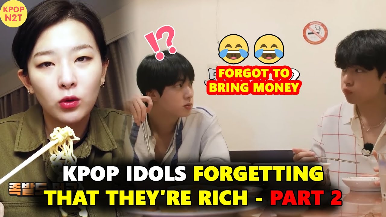 Kpop Idols Forgetting That They’re Rich – Part 2 Kpop Idols Forgetting That They're Rich - Part 2