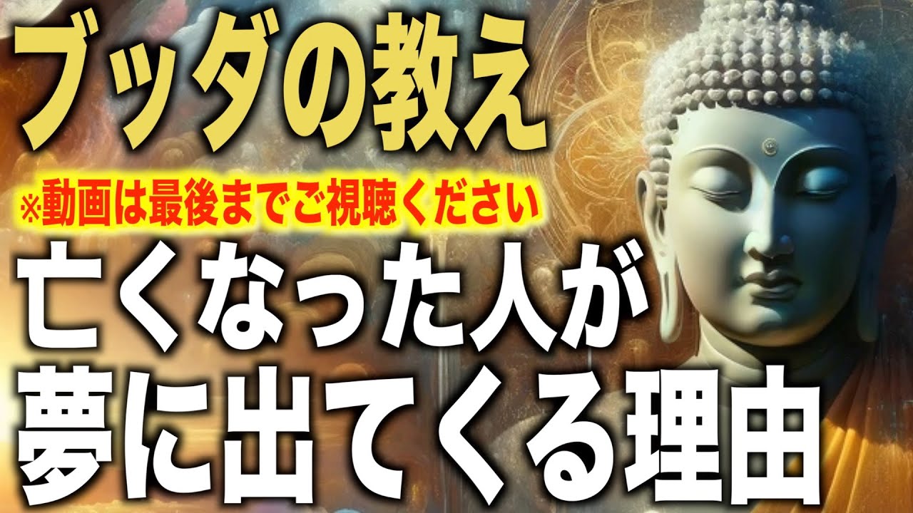 亡くなった人が夢に出てくる本当の理由とは！？｜ブッダの教え Moe Zine