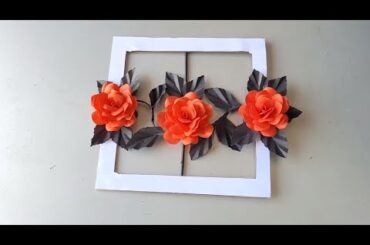 làm khung ảnh từ bìa cứng và giấy thủ công