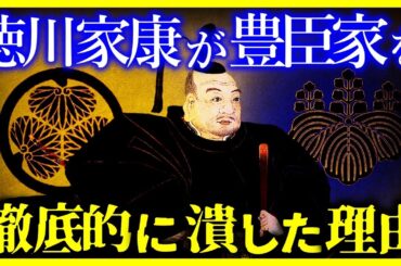 【驚愕…】徳川家康が 秀吉の子孫 を”徹底的に潰した理由”とは!?【ゆっくり解説】