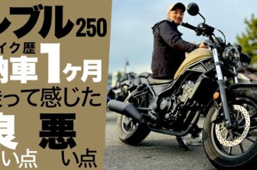 【大人気】レブル250納車1ヶ月！バイク女子と徹底レビュー！フォルツァ250MF15