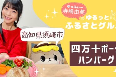 寺嶋由芙のゆるっとふるさとグルメ vol.8〜高知県須崎市 四万十ポーク入りハンバーグ〜