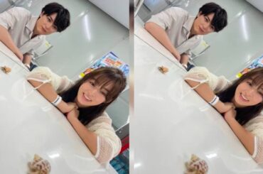 新着- 間宮祥太朗、森七菜と”アミーゴ”にご挨拶？本番前のリラックスタイムも仲良しな「夏シン」カップル