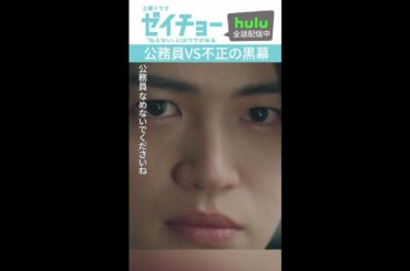 「公務員VS不正の黒幕」　#ゼイチョー #菊池風磨 #山田杏奈　 #shorts