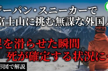 3名の日本人登山者が無謀な外国人と出会う。命をかけた救助活動が始まる…【地形図で解説】「2012年 富士山外国人遭難事故」