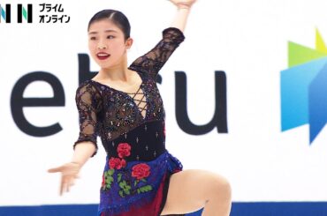 シニア1年目堂々の演技を披露　千葉百音選手【全日本フィギュア2023】