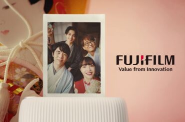 「お正月を写そう♪2024 チェキ・お正月も対局」篇 TVCM／富士フイルム