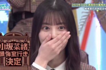 小坂菜緒まさかの懺悔室行き！ 日向坂で会いましょう