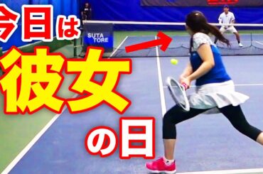 番組の女子社員が覚醒して一番目立ちにきました【ミックスダブルス対抗戦 第5試合】りこぴん&松田康希（TEAM関大）vs 大山紗輝&小野田倫久（TEAM USA）