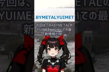 BABYMETAL YUIMETALの体調について 最新情報と対処方法… #shorts 720