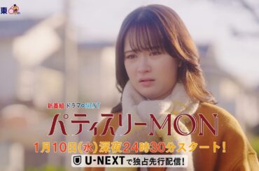 【予告】ドラマNEXT「パティスリーMON」　第1話30秒PR