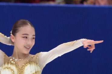 速報！女子総合４位 上薗恋奈選手 女子FS【全日本フィギュア2023】＜ノーカット＞