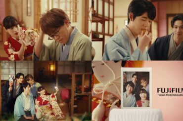 広瀬すず、横浜流星、羽生善治九段、藤井聡太竜王・名人 出演 富士フイルム新TVCM「お正月を写そう♪2024 お正月も対局」篇