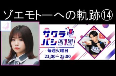 ゾエモトーへの軌跡⑭【櫻坂46武元唯衣・サクラバシ919山添寛】