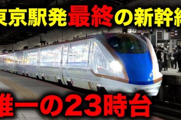 【まさかの行き先】東京駅発の新幹線の終電を乗り通す！｜終電で終点に行ってみた＃6