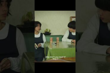 Two guys can't stop looking at each other | HIS: I Didn't Know I Would Fall in Love #japanesedrama