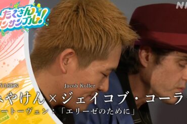 【連弾】みやけん×ジェイコブ・コーラ― / ベートーヴェン：「エリーゼのために」 アーカイブ配信中！NHK クラシック（NABE公式）