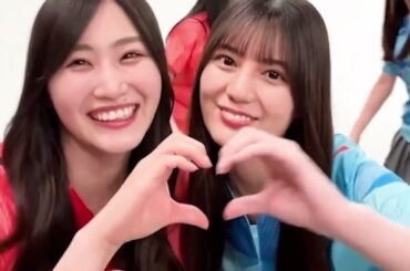 潮紗理菜ちゃんと小坂菜緒ちゃん