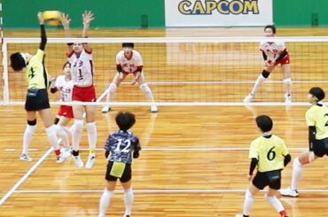 【2023JOC都道府県対抗バレー】準決勝　大分選抜vs埼玉選抜　第２セット　＜女子バレーボール＞