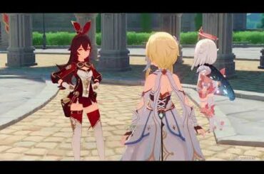 5 #原神 小兎の章第1幕  アンバーの伝説任務 「風、勇気と翼」 1.モンド城の飛行者 #genshin #PS5  #ANDYGAME