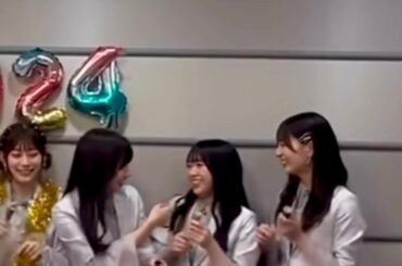 年越しでしれっとクラッカー失敗する山口陽世ちゃん