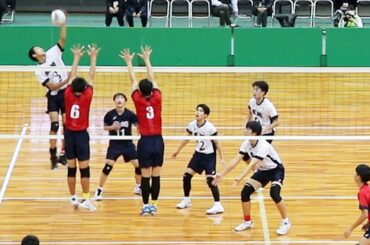 【JOC中学選抜バレー2023】長崎選抜 vs 京都選抜 第1セット＜男子バレーボール＞