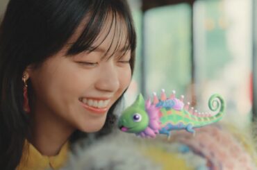 西野七瀬  au × 屋根裏のラジャー 「私のイマジナリ」篇 TVCM