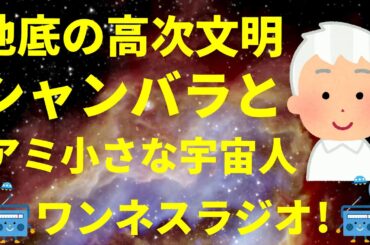 【5次元地球】地底の高次文明 シャンバラとアミ小さな宇宙人