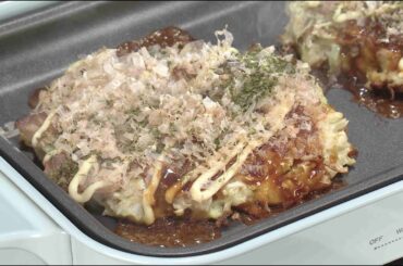 【3分クッキング公式】オートミールのお好み焼き