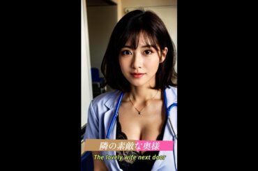 ＜AI美女＞　隣の素敵な奥様No.23　ナース編　Part 1