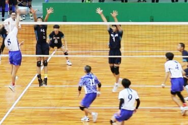 【JOC中学選抜バレー2023】大阪北選抜 vs 長崎選抜 第1セット＜男子バレーボール＞