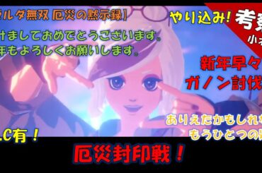 14厄災封印戦！！考察/小ネタ/アドバイス求む！！！【ゼルダの伝説/ゼルダ無双】