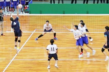 【JOC中学選抜バレー2023】大阪北選抜 vs 長崎選抜 第２セット＜男子バレーボール＞