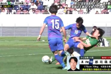 第102回全国高校サッカー選手権 準決勝「市立船橋 Vs青森山田」2024年1月6日 FULL SHOW