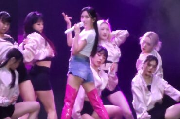230706 TWICE MINA '7 RINGS' SOLO STAGE FRONT ROW FANCAM METLIFE STADIUM