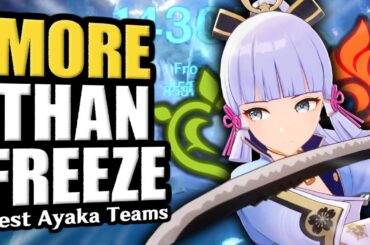 LEARN THE NEW BROKEN AYAKA TEAMS! ★Best Ayaka Teams & Builds Genshin Impact Guide★