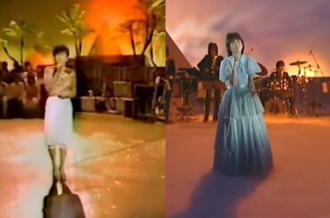 シルエット・ロマンス / 大橋純子　SUNSET BEACH / 松田聖子　もしかして姉妹曲???