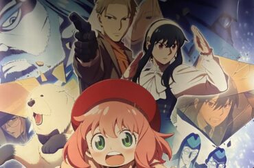 2024年1月9日(火)＃劇場版SPYFAMILY＃CODEWhite＃大阪市＃TOHOシネマズ梅田＃東宝＃ローソン＃クリアファイル