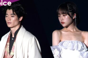 なえなの、美しい大胆肌見せ　キングカズの長男・三浦獠太はクールに　王林や堀未央奈ら“オクシズ”イメージの衣装でランウェイ